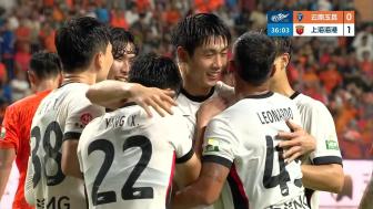 连追两球！玉昆2-2终结对海港三连败 18岁布尼亚明替补导演逆转