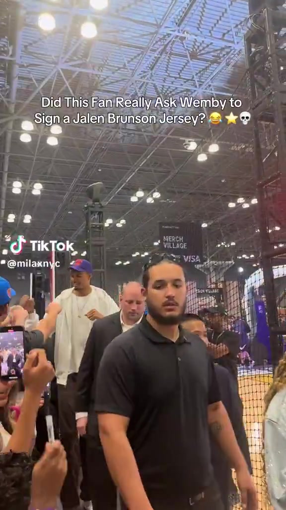 文班亚马拒签布朗尼球衣：这是他的