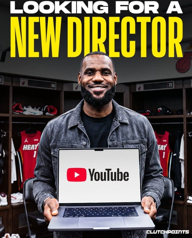 热火YouTube误发詹姆斯加盟预告 招聘战略总监已超200人申请 热火YouTube误发詹姆斯加盟预告 招聘战略总监已超200人申请